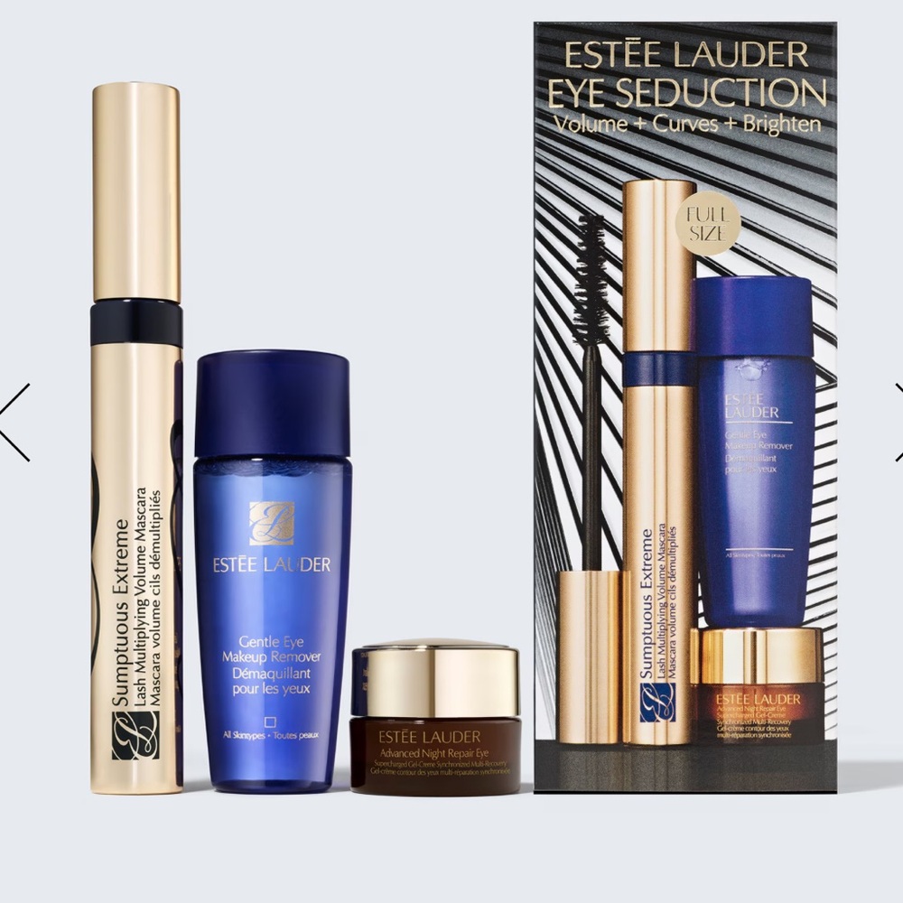 Estée Lauder Eye Seduction Set - Black and Gold
